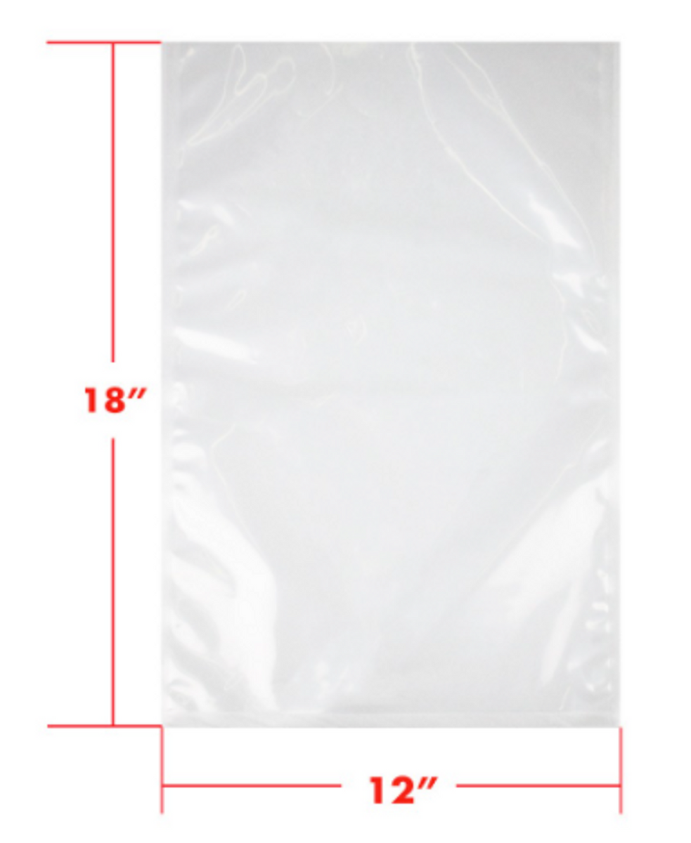 12X18 VAC PAC BAGS 500EA Mia Food Service