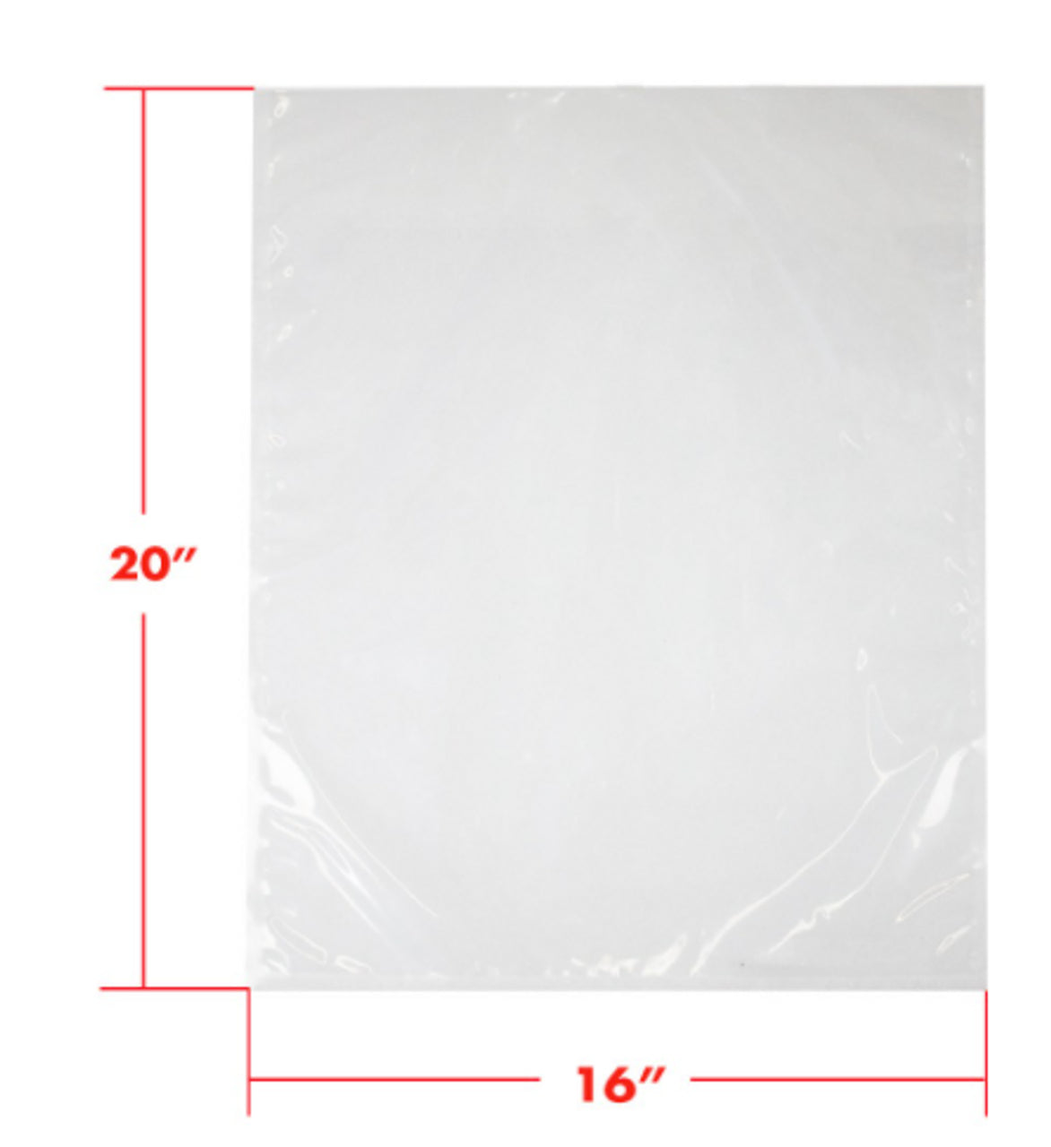 16X20 VAC PAC BAGS 500EA