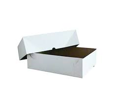 MIA Food Service 17X12X5 CAKE BOX HALF SLAB 2PC 25EA 17X12X5 CAKE BOX HALF SLAB 2PC 25EA