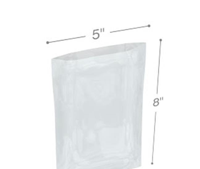 1LB POLY BAGS 5X8 500EA