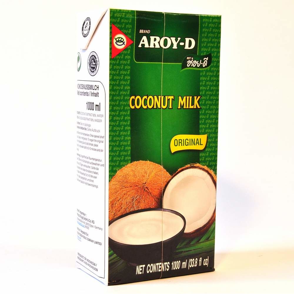 AROY D COCONUT MILK 12X1L