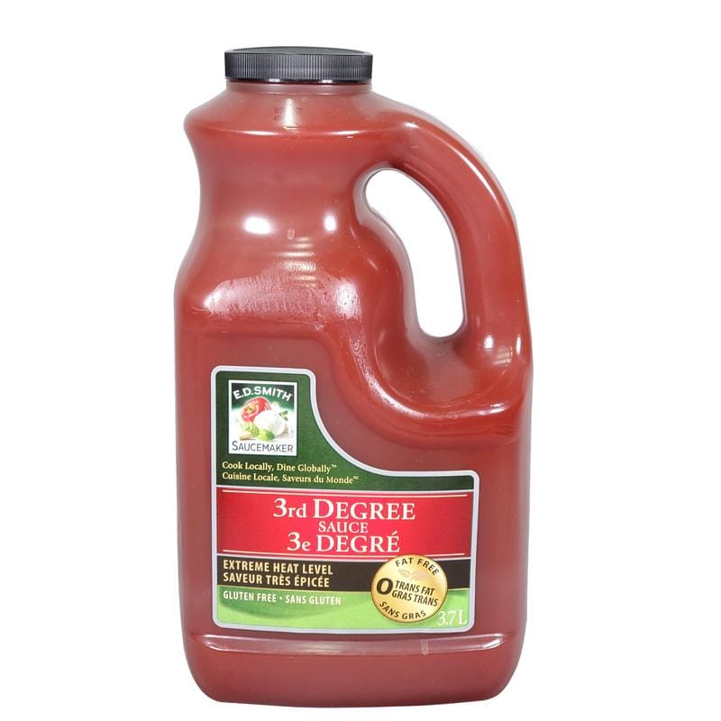 MIA Food Service ED SMITH 3RD DEGREE HOT SAUCE 3.7L ED SMITH 3RD DEGREE HOT SAUCE 3.7L
