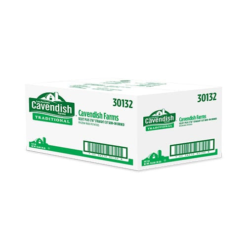 MIA Food Service CAVENDISH 7/16 SELECT PLUS SKIN ON FRIES 6X5LB CAVENDISH 7/16 SELECT PLUS SKIN ON FRIES 6X5LB