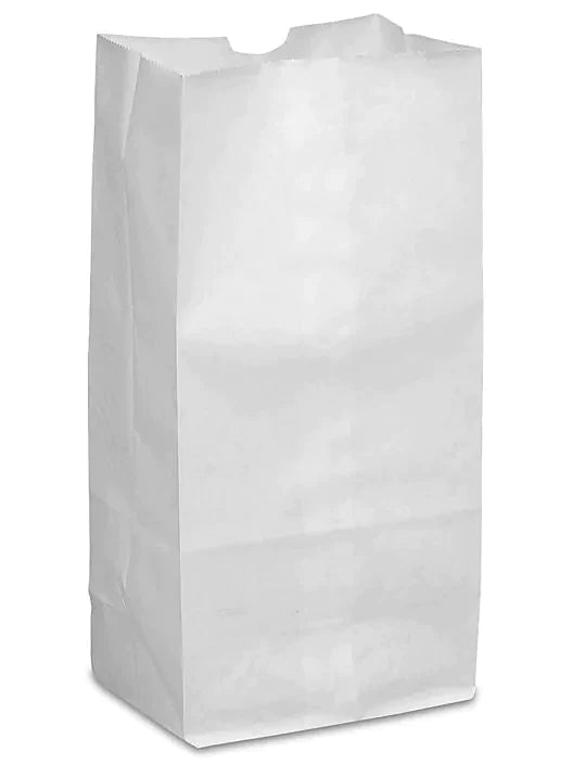ATLANTIC 5LB WHITE PAPER BAGS 500EA