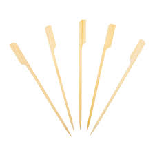 TOUCH 6" RIFLE/PADDLE BAMBOO SKEWERS 10X100EA