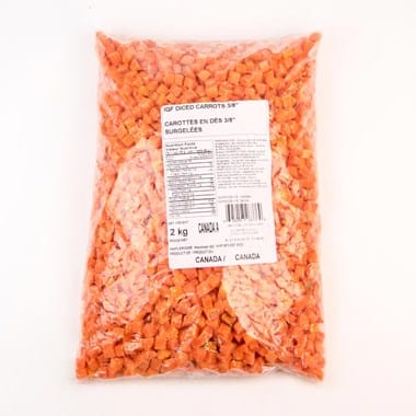 MIA Food Service ALASKO DICED CARROTS 2KG ALASKO DICED CARROTS 2KG