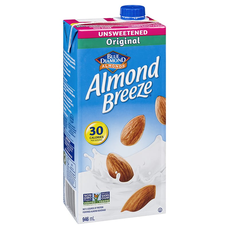 MIA Food Service BLUE DIAMOND ALMOND BREEZE UNSWEET 6X946ML BLUE DIAMOND ALMOND BREEZE UNSWEET 6X946ML