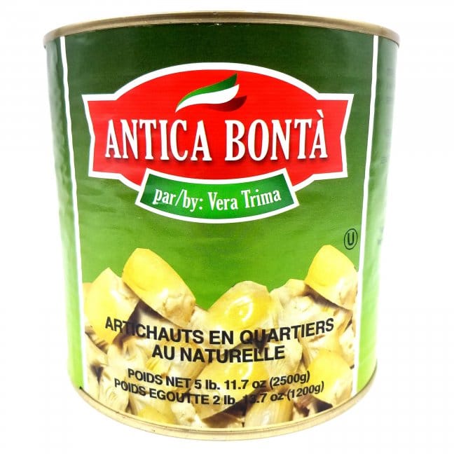 MIA Food Service ANTICA BONTA ARTICHOKE QUARTERS 3KG ANTICA BONTA ARTICHOKE QUARTERS 3KG