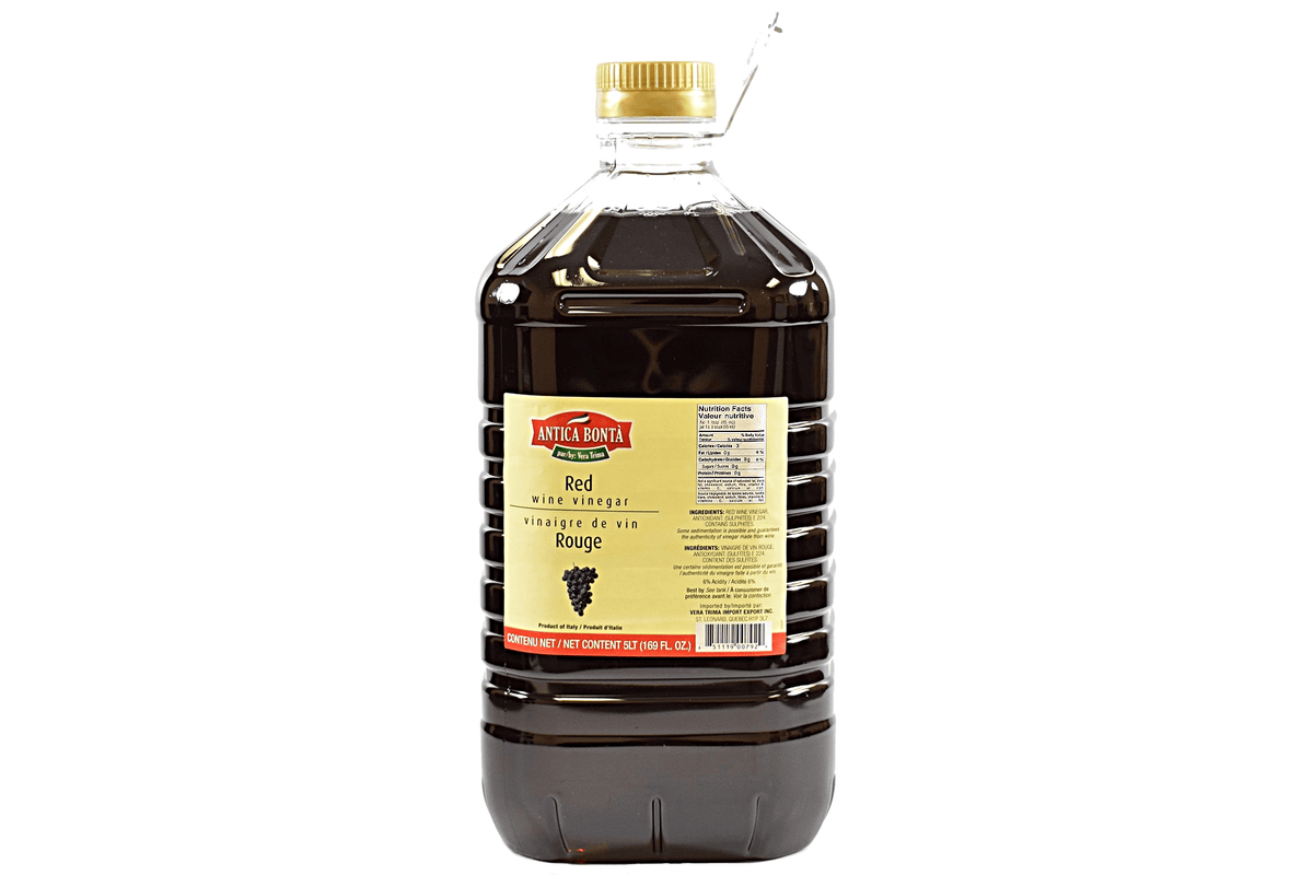 MIA Food Service ANTICA BONTA RED WINE VINEGAR 2X5L ANTICA BONTA RED WINE VINEGAR 2X5L