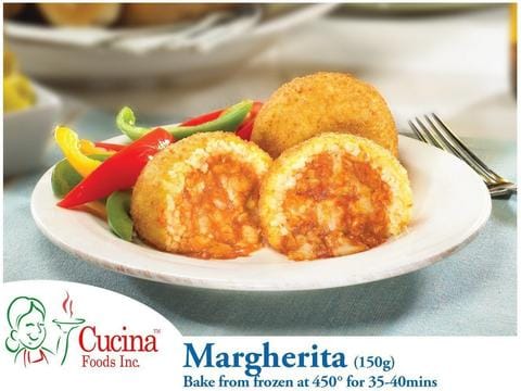 MIA Food Service CUCINA FOODS ARANCINI MARGHERITA 50X150GR CUCINA FOODS ARANCINI MARGHERITA 50X150GR