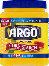 MIA Food Service ARGO GLUTEN FREE YELLOW CORNSTARCH 454GR ARGO GLUTEN FREE YELLOW CORNSTARCH 454GR