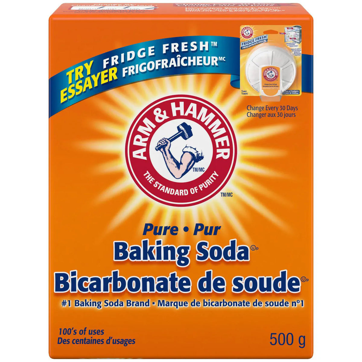 MIA Food Service ARM & HAMMER BAKING SODA 500GR ARM & HAMMER BAKING SODA 500GR
