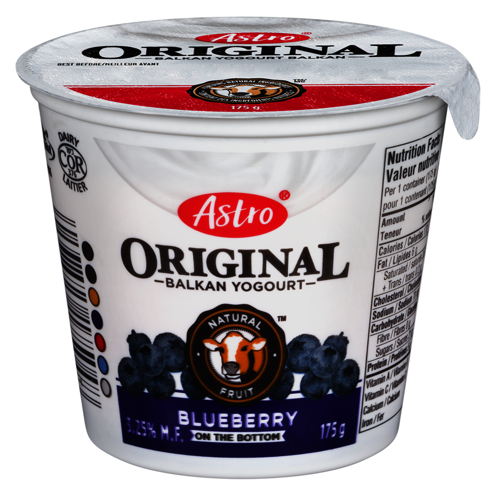 ASTRO ORIGINAL BLUEBERRY YOGURT 175GR