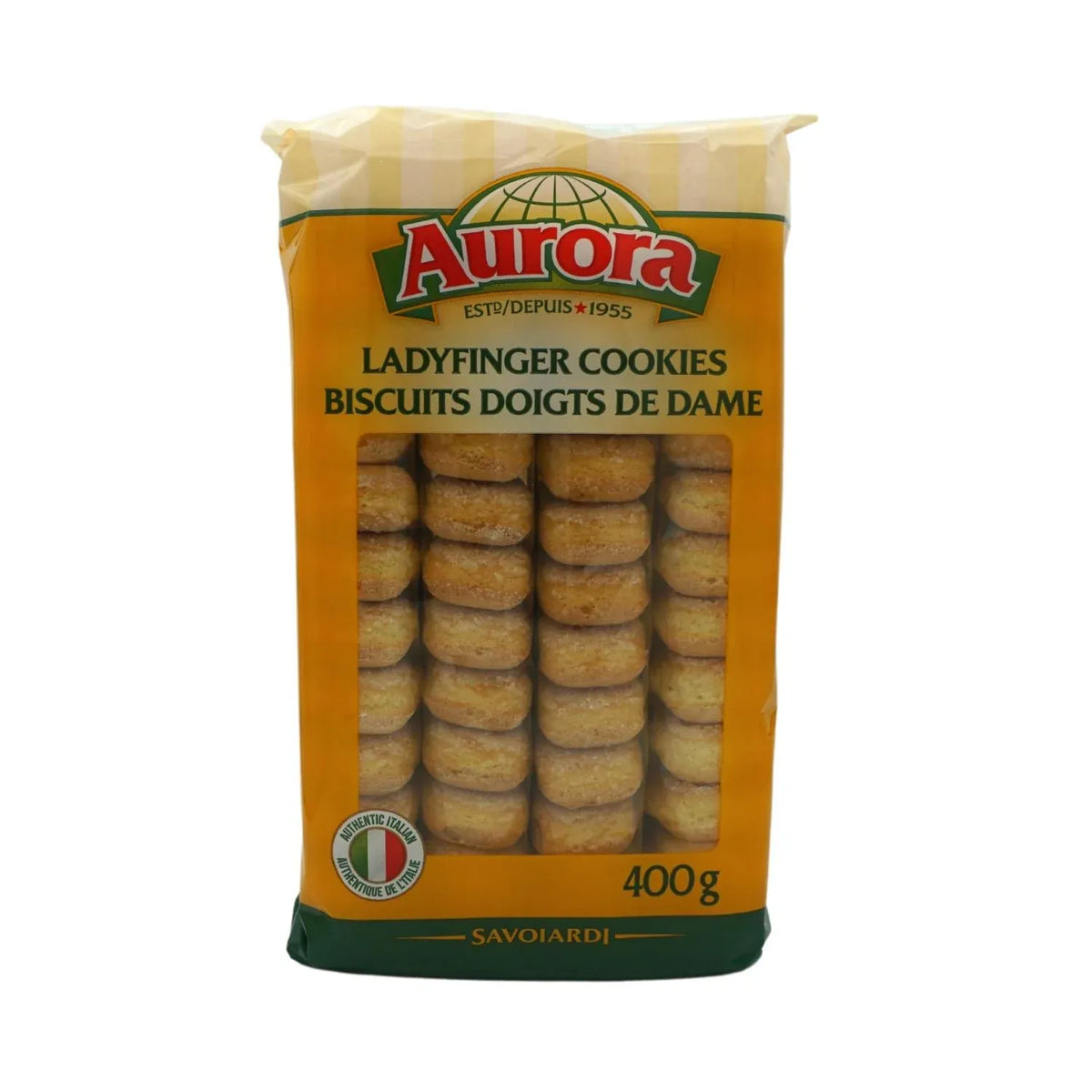 MIA Food Service AURORA SAVOIARDI COOKIES 400GR AURORA SAVOIARDI COOKIES 400GR