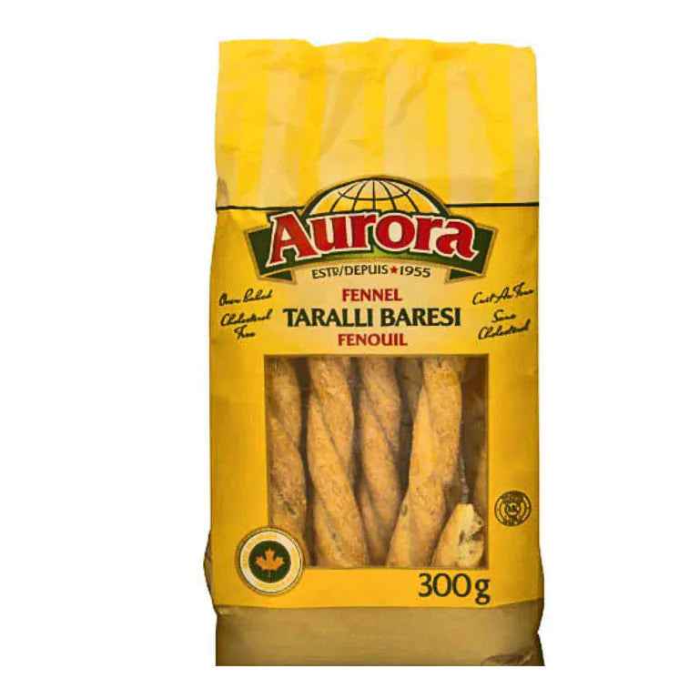 MIA Food Service AURORA TARALLI BARESI FENNEL 300GR AURORA TARALLI BARESI FENNEL 300GR