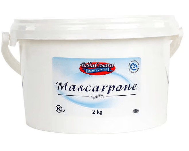 MIA Food Service BELLA CASARA MASCARPONE CHEESE 2KG BELLA CASARA MASCARPONE CHEESE 2KG