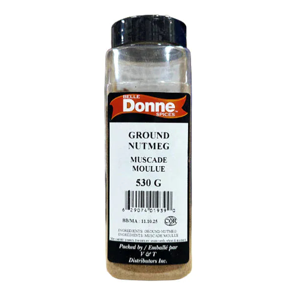 MIA Food Service BELLE DONNE NUTMEG GROUND 530GR BELLE DONNE NUTMEG GROUND 530GR