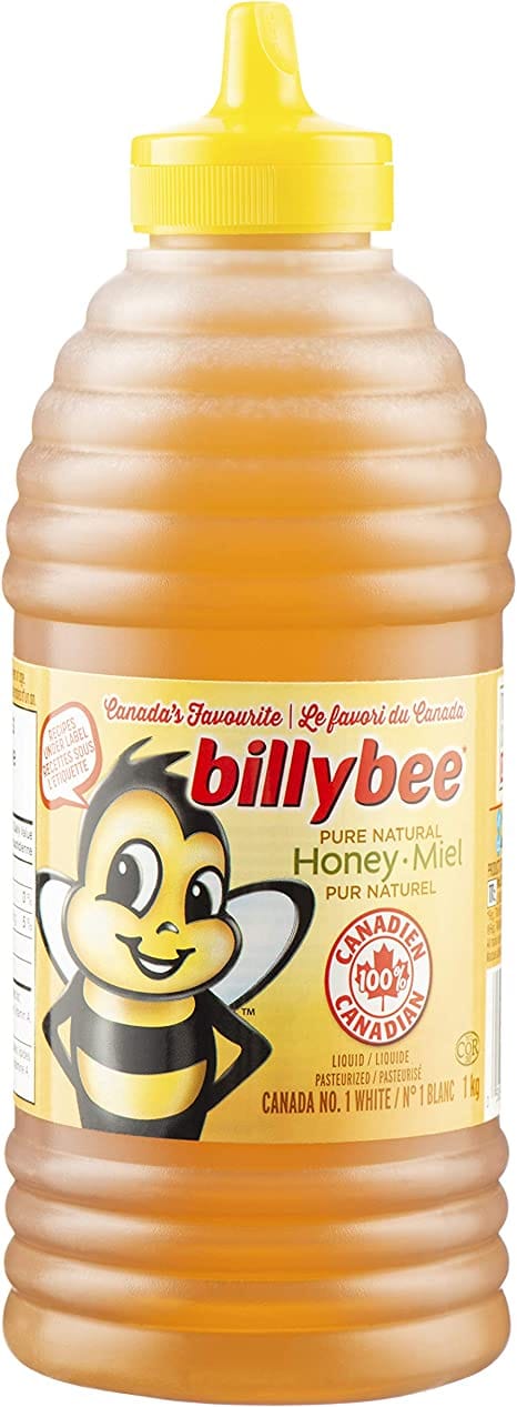 MIA Food Service BILLY BEE HONEY SQUEEZE BOTTLES 12X1KG BILLY BEE HONEY SQUEEZE BOTTLES 12X1KG