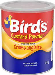 MIA Food Service BIRDS CUSTARD POWDER 340GR BIRDS CUSTARD POWDER 340GR
