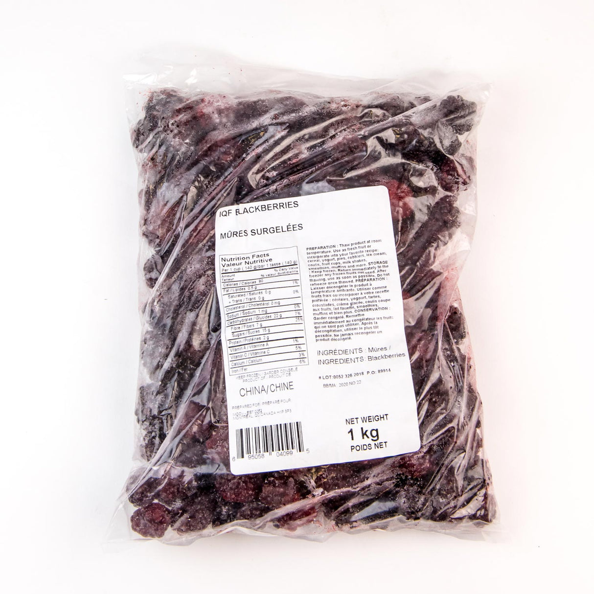 ALASKO BLACKBERRIES 5X1KG