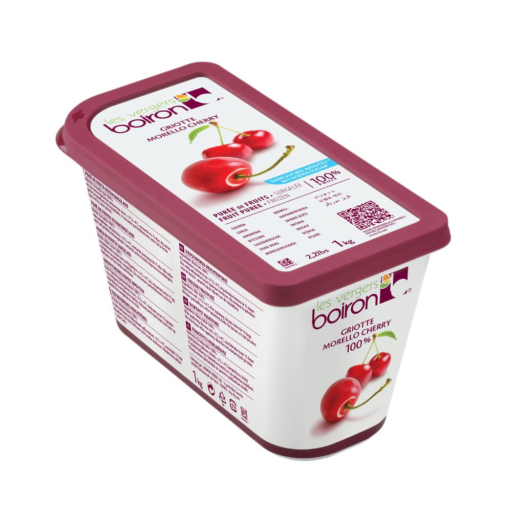MIA Food Service BOIRON MORELLO CHERRY PUREE 1KG BOIRON MORELLO CHERRY PUREE 1KG