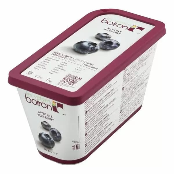MIA Food Service BOIRON WILD BLUEBERRY PUREE 1KG BOIRON WILD BLUEBERRY PUREE 1KG