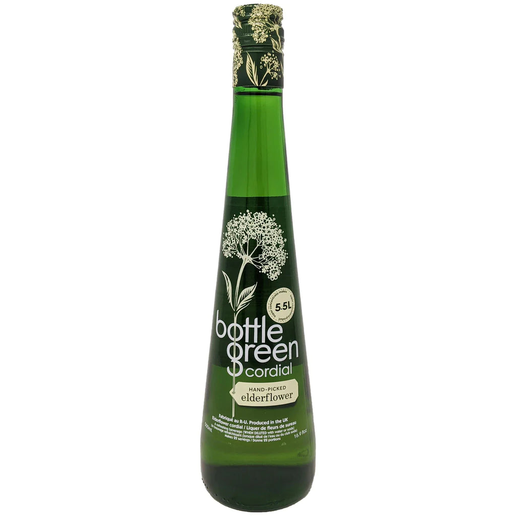 BOTTLE GREEN ELDERFLOWER CORDIAL 500ML