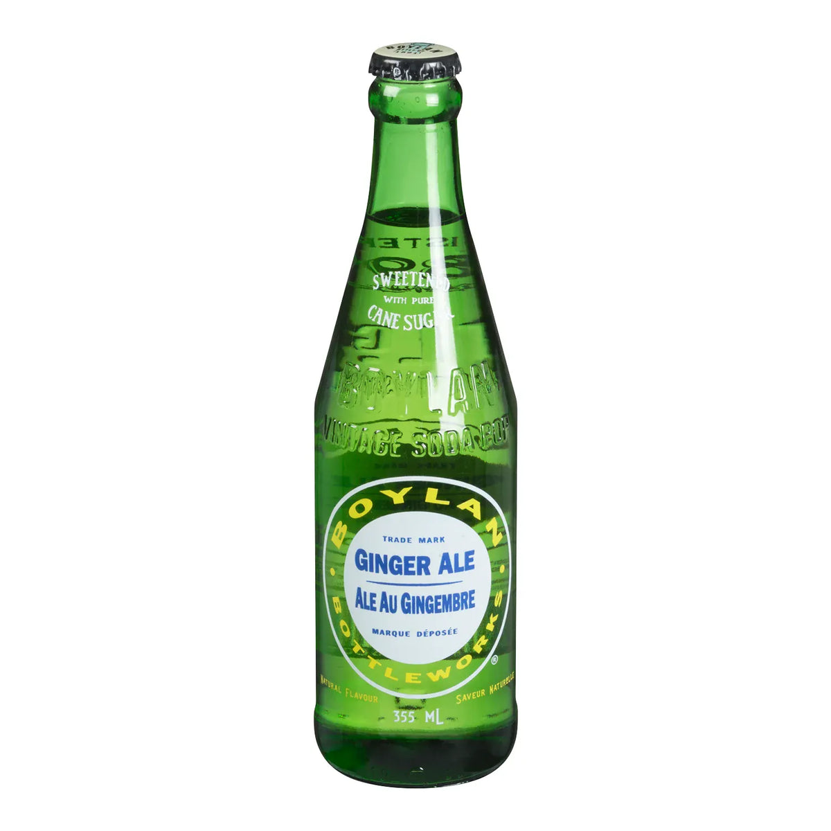 MIA Food Service BOYLAN GINGERALE SODA GLASS 24X355ML BOYLAN GINGERALE SODA GLASS 24X355ML
