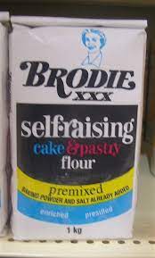 MIA Food Service BRODIE SELF RISING FLOUR 1KG BRODIE SELF RISING FLOUR 1KG