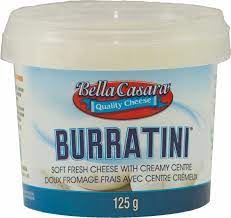 MIA Food Service BELLA CASARA BURRATINI CHEESE 6X125GR BELLA CASARA BURRATINI CHEESE 6X125GR