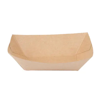 Mia Food CALIBRE 5LB BROWN ECO FOOD TRAYS 500EA CALIBRE 5LB BROWN ECO FOOD TRAYS 500EA
