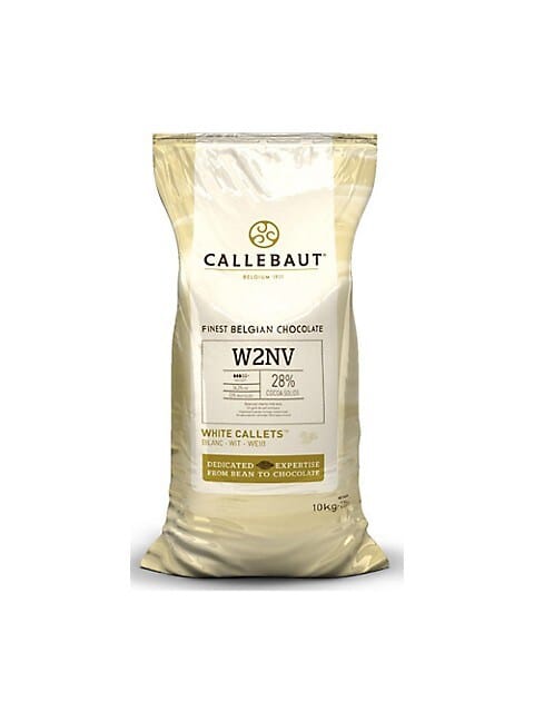 MIA Food Service CALLEBAUT 28% WHITE CALLETS W2NV 10KG CALLEBAUT 28% WHITE CALLETS W2NV 10KG