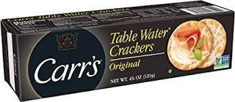 CARRS TABLE WATER CRACKERS 125GR