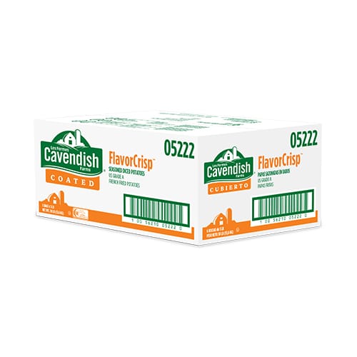 MIA Food Service CAVENDISH DICED SEASONED POTATOES 6X5LB CAVENDISH DICED SEASONED POTATOES 6X5LB