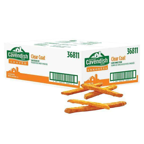CAVENDISH SLIM CUT SWEET POTATO FRIES 6X2.5LB