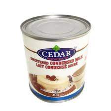 MIA Food Service CEDAR SWEETENED CONDENSED MILK 300ML CEDAR SWEETENED CONDENSED MILK 300ML