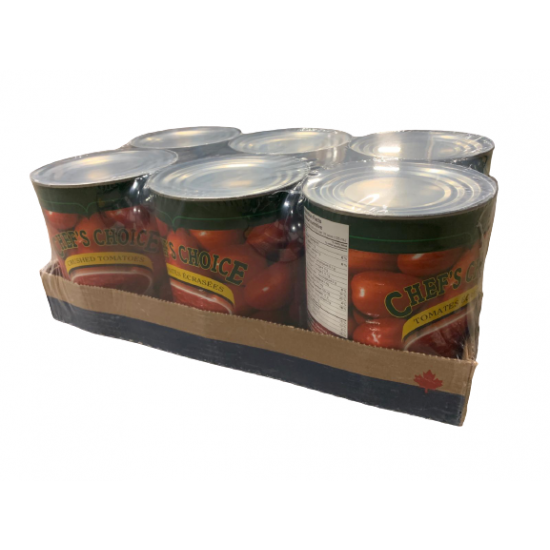 CHEFS CHOICE CRUSHED TOMATOES 6X100OZ