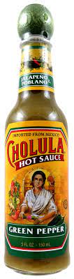 MIA Food Service CHOLULA GREEN PEPPER HOT SAUCE 150ML CHOLULA GREEN PEPPER HOT SAUCE 150ML