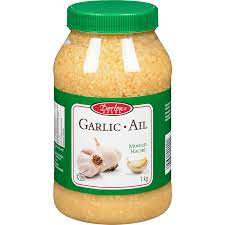 MIA Food Service DERLEA CHOPPED GARLIC IN OIL 1KG DERLEA CHOPPED GARLIC IN OIL 1KG
