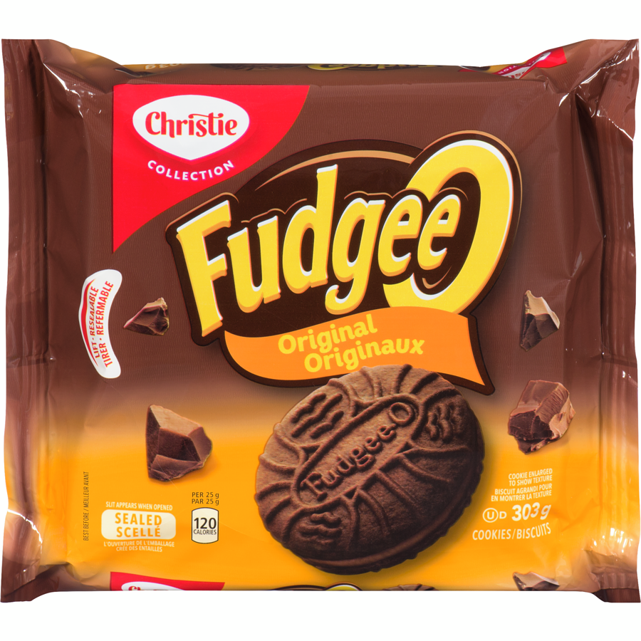 CHRISTIE FUDGEE ORIGINAL COOKIES 303GR