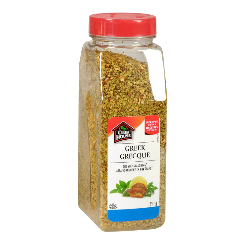 CLUB HOUSE ONE STEP GREEK SEASONING 510GR Mia Food Service