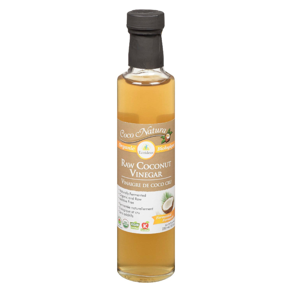 MIA Food Service COCO NATURA COCONUT VINEGAR 250ML COCO NATURA COCONUT VINEGAR 250ML