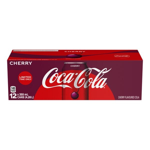 MIA Food Service COKE CHERRY CANS 12X355ML COKE CHERRY CANS 12X355ML