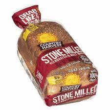 Mia Food COUNTRY HARVEST STONE MILLED LOAF BREAD 600GR COUNTRY HARVEST STONE MILLED LOAF BREAD 600GR