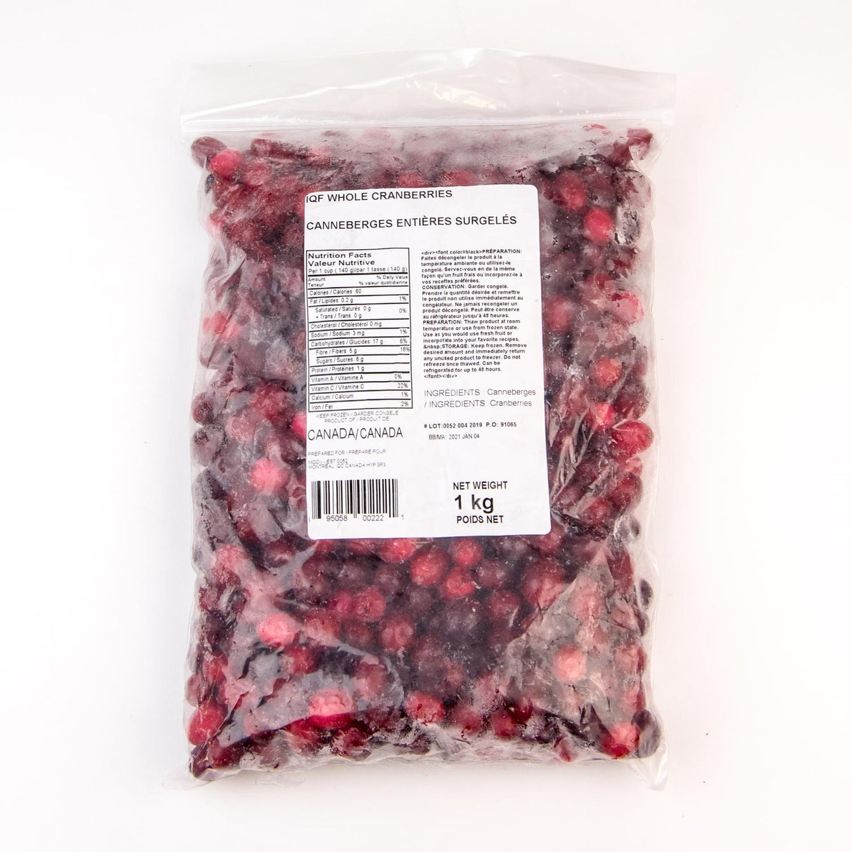 ALASKO CRANBERRIES 1KG