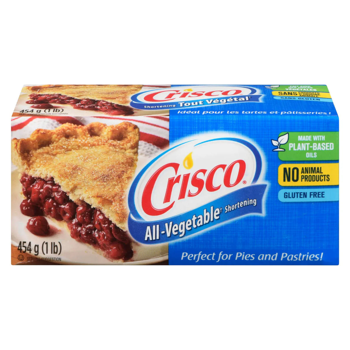 MIA Food Service CRISCO VEGETABLE SHORTENING 454GR CRISCO VEGETABLE SHORTENING 454GR