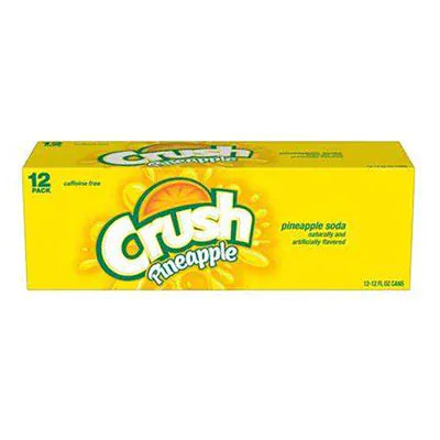 MIA Food Service CRUSH PINEAPPLE CANS 12X355ML CRUSH PINEAPPLE CANS 12X355ML