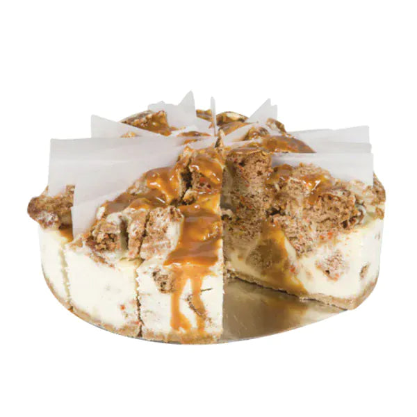 MIA Food Service DABOOM CARROT CARAMEL CHEESECAKE 14 SLICES 2.5KG DABOOM CARROT CARAMEL CHEESECAKE 14 SLICES 2.5KG