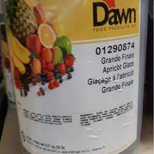 DAWN APRICOT GLAZE 9.07KG