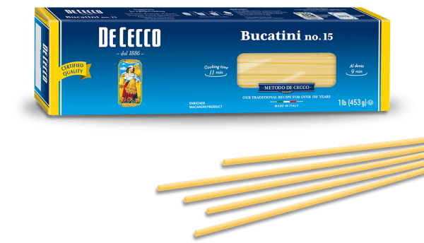 DECECCO BUCATINI #15 PASTA 20X454GR
